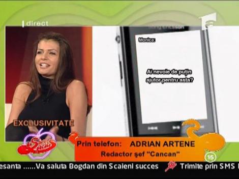 Moni: "Mesajele lui Ricky sunt trucate"