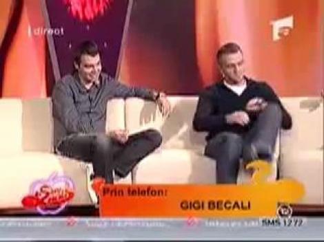 Gigi Becali se cearta cu Stucan si Decebal Radulescu