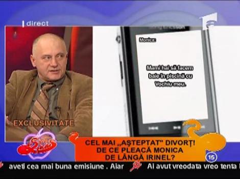 Moni: "Ricky si-a trimis mesajele singur"
