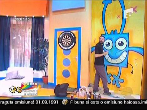 Vezi ce a desenat Pisica patrata pentru Neatza!