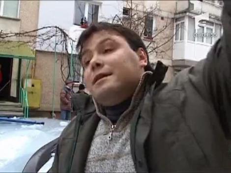 Masini distruse de zapada in Neamt