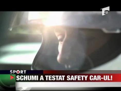 Schumi a testat safety car-ul!