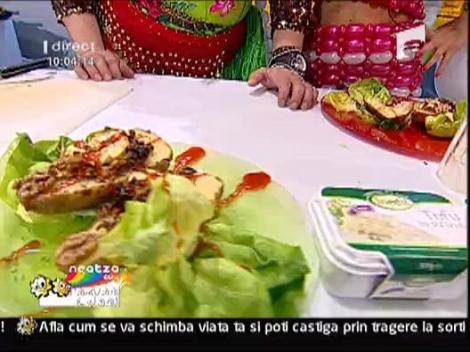 Cuiburi de cartofi cu tofu