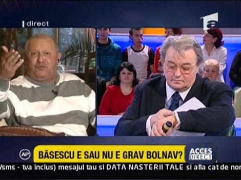 Tantareanu, despre sanatatea lui Basescu