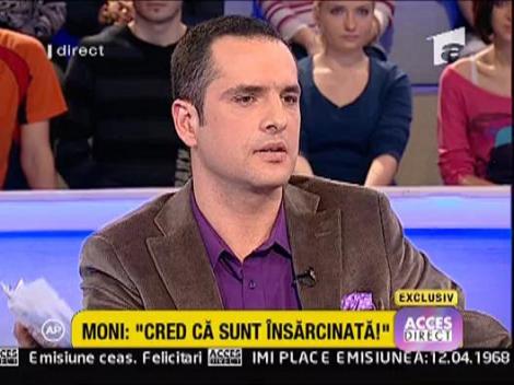 Moni: "Daca o sa am baiat, o sa-l numesc Adrian"