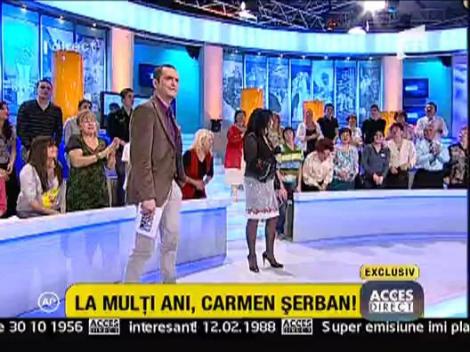 Carmen Serban dedicatie de la public
