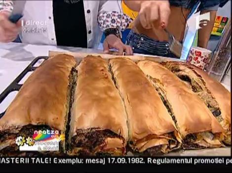 Placinta cu tofu si spanac