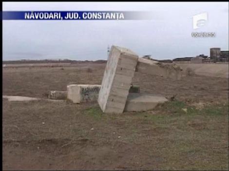 Depozit de gunoaie la Navodari