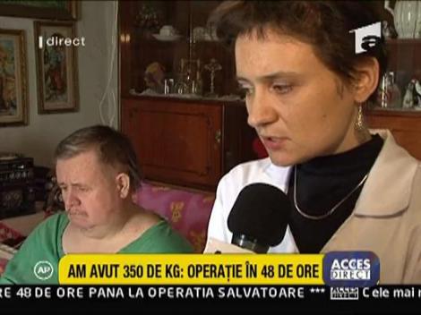 Am avut 350 de kg: operatie in 48 de ore
