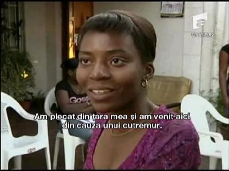 O familie de haitieni s-a mutat in Chile de teama cutremurelor