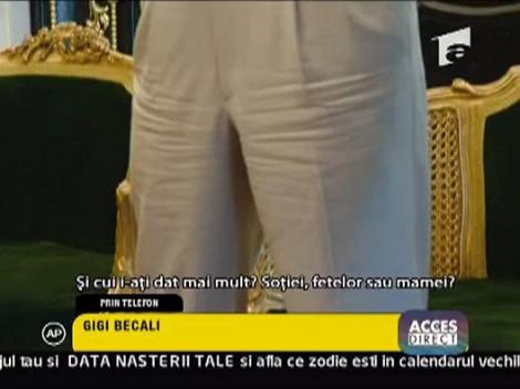 Gigi Becali si Mitita Dragomir, romantici incurabili