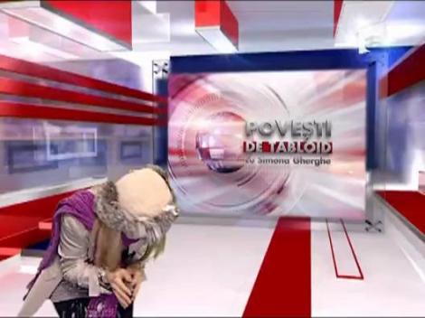 Simona Gherghe, bombardata cu bulgari de zapada