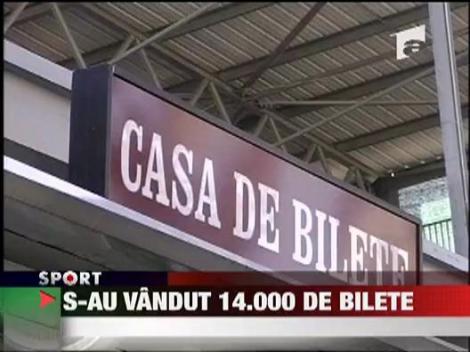 14 000 de bilete vandute la CFR - Dinamo