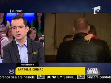 Tolea Ciumac: "Dati-va in p... mea"