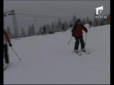 Vreme buna de schi in Muntii Sebesulu