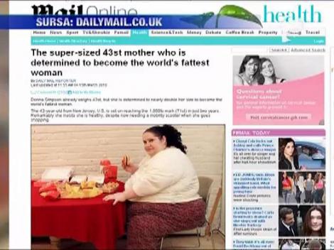Cea mai grasa femeie din lume
