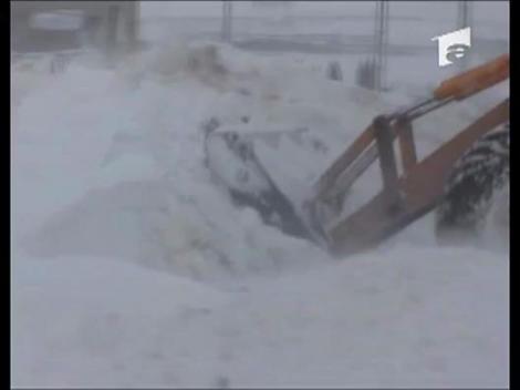 Iarna s-a intors si mai furioasa