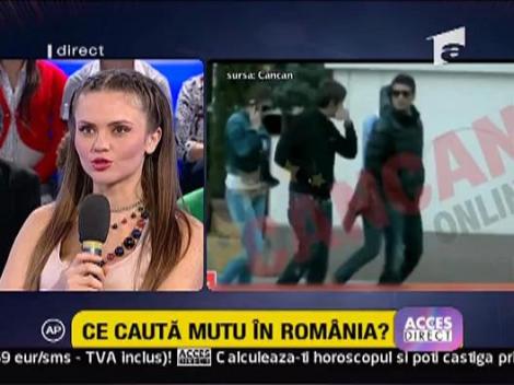Mutu, pentru doua zile in Romania