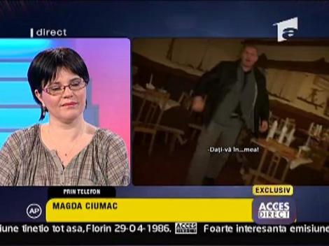 Copilul Magdei: "Tata a vrut sa bage cutitul in mine"