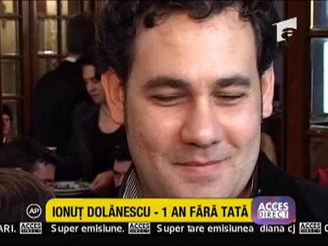 Dragos a lipsit de la parastasul lui Ion Dolanescu