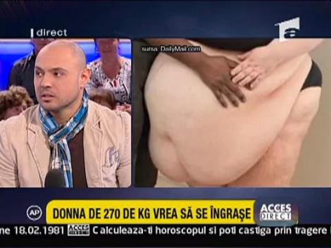 Tinta: 450 de kg pentru a fi sexy pentru sotul ei