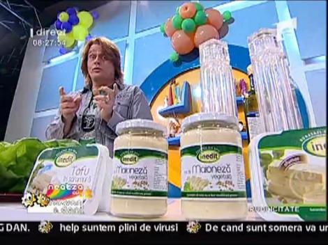 Vladut a gatit omleta cu tofu