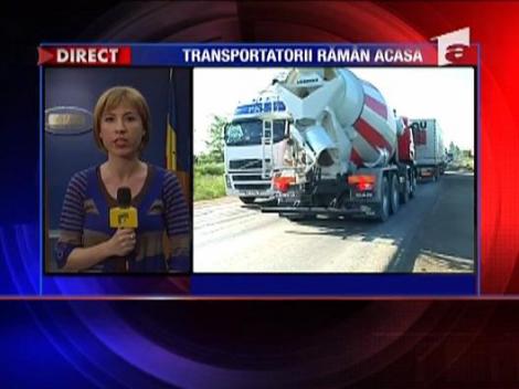 Transportatorii renunta la protestele anuntate maine