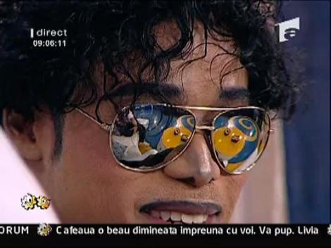 Taalib York, sosia lui Michael Jackson, la Neatza