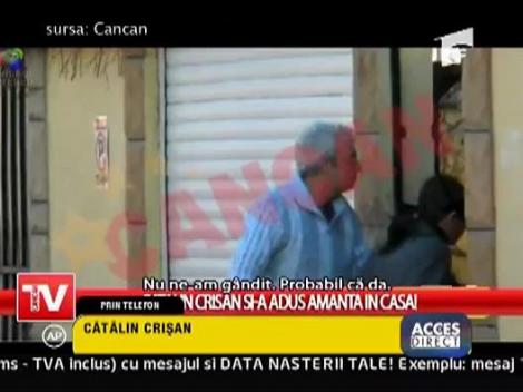 Catalin Crisan s-a mutat cu iubita