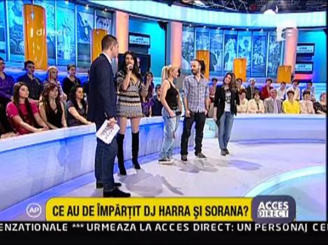 DJ Harra si Sorana aproape ca s-au luat la bataie