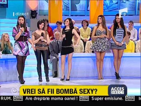 Alte doua bombe sexy in emisiune