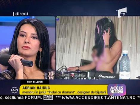 Un membru al juriului intervine