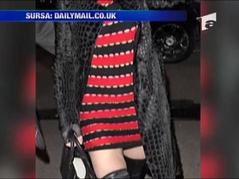 Madonna in gura presei