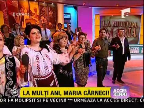 Maria Carneci a cantat la Acces Direct