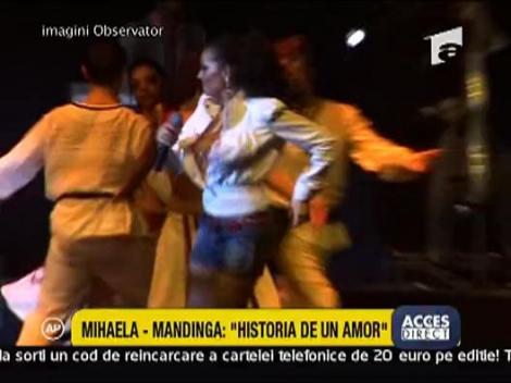 Mihaela Radulescu s-a implicat in show-ul formatiei Mandinga