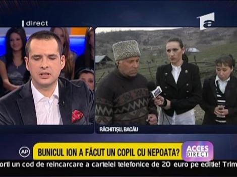 Bunicul si mama minorei, fata in fata pentru Acces Direct