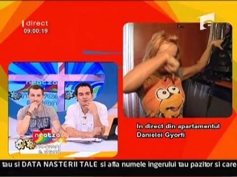 In direct din apartamentul Danielei Gyorfi cu mama ei