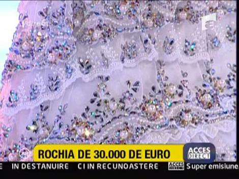 Rochia de 30.000 de euro