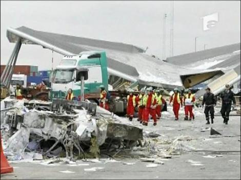 Un tren a deraiat in portul din Oslo