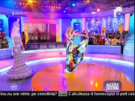 Simona Dichiseanu canta si ne incanta la Acces Direct