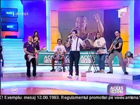 Alin Pascal Band a cantat la Acces Direct