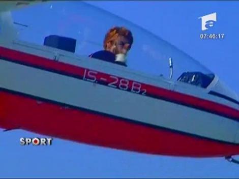 Sotia si fiul lui Borcea au facut planorism