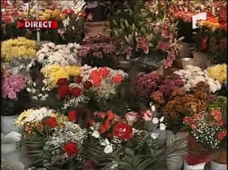 Florarii se intrec in aranjamente de Florii