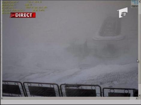 Ninsoare pe Valea Prahovei