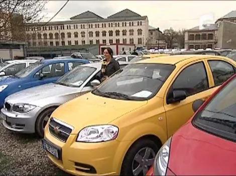 Fiscul vinde masini second hand