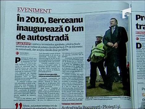 Berceanu taie panglica la 0 km de autostrada