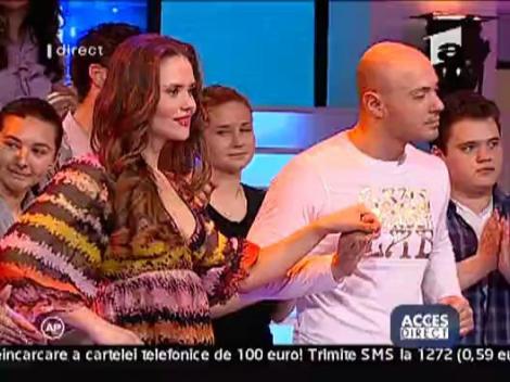 Adriana Antoni a cantat la Acces Direct