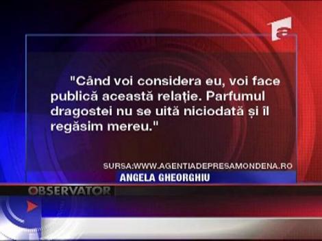 Angela Gheorghiu iubeste din nou