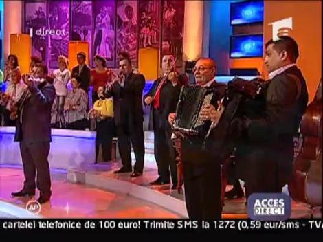Elena Merisoreanu a cantat la Acces Direct