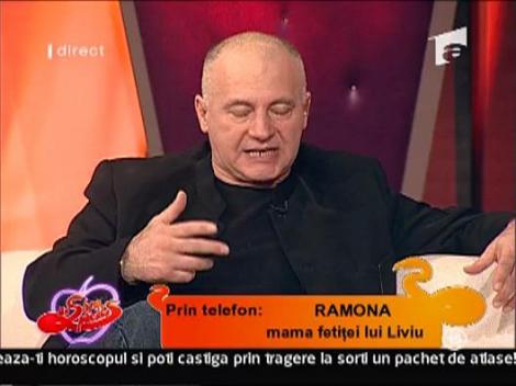 Ramona nervoasa pe Liviu Varciu